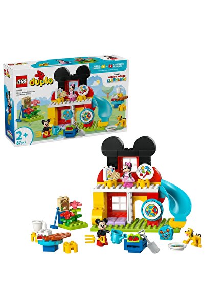 LEGO Set DUPLO - Casa Clubului lui Mickey Mouse cu Minnie și Pluto (10465)