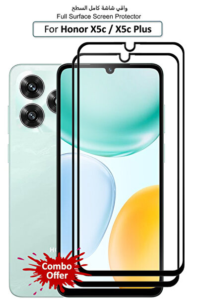 Generic 2 Pack Honor X5c / X5c Plus - Premium Glass Screen Protector