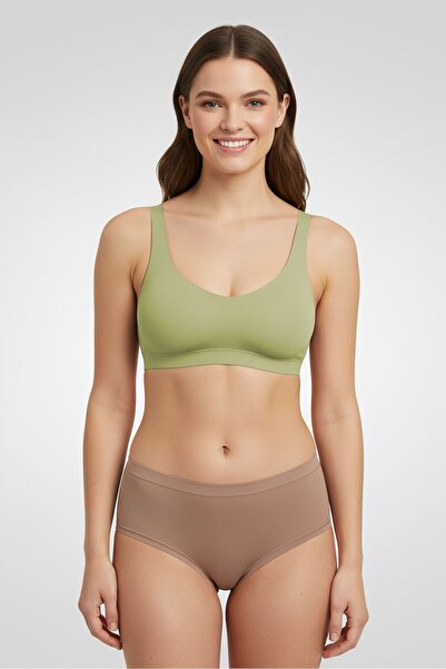 RENE ROFE Essentials By Women 5 Pieces Allover Print Pull On Panties, Multicolor