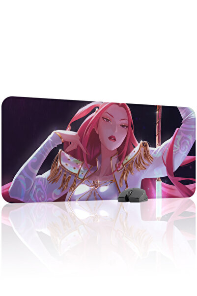 mousepad bastir Kpop Demon Hunters Stitched Rubber Gamer Mousepad V5 - 90X40 ...