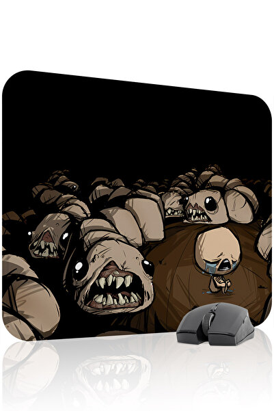 mousepad bastir Binding of Isacc Αντιολισθητικό Ραμμένο Λαστιχένιο Mousepad V...