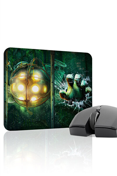 mousepad bastir لوحة ماوس الألعاب المطاطية من بيوشوك مانع للانزلاق V5 - 22X18...