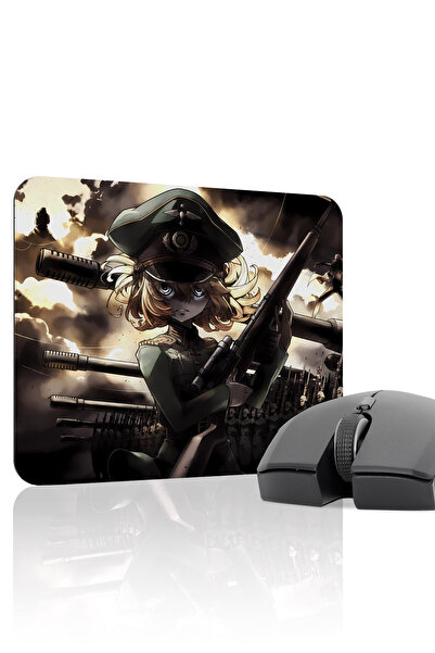 mousepad bastir لوحة ماوس للألعاب من Youjo Senki مانع للانزلاق مصنوعة من المط...