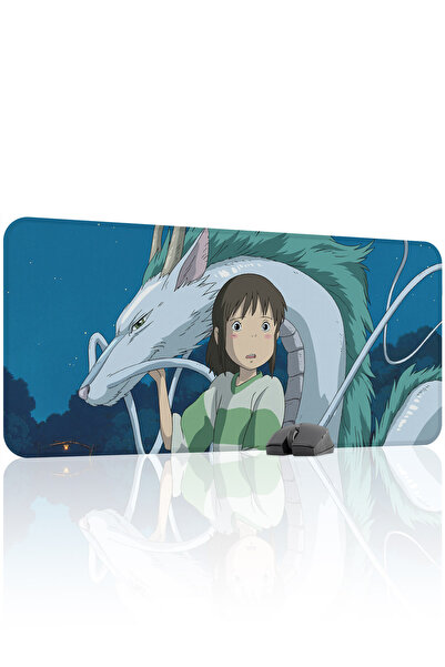 mousepad bastir لوحة ماوس الألعاب المطاطية المخيطة من نوع Spirited Away مانع ...