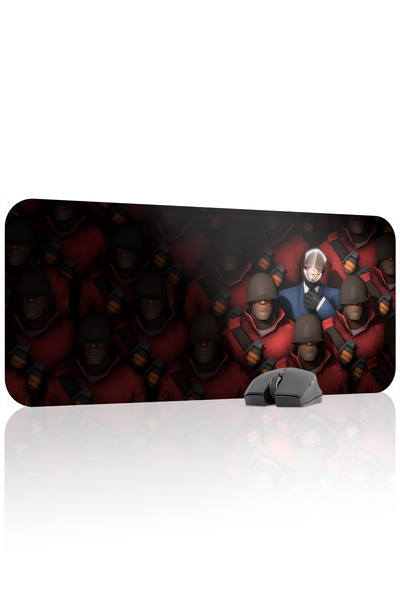 mousepad bastir لوحة ماوس الألعاب المطاطية المخيطة من تيم فورتريس مانع للانزل...