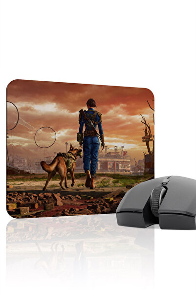 mousepad bastir Fallout Non-Slip Stitched Rubber Gamer Mousepad V2 - 22X18 Ga...