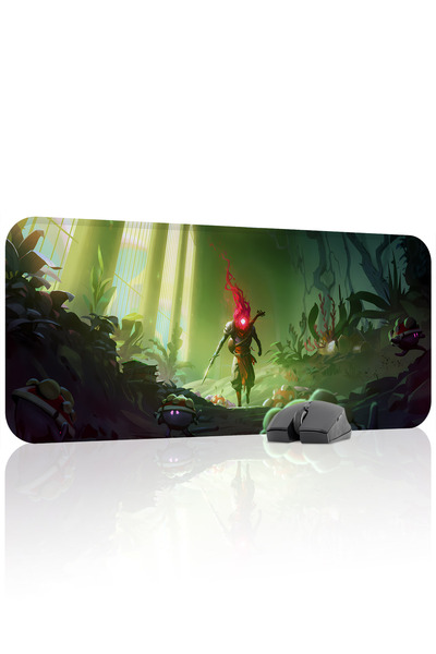 mousepad bastir لوحة ماوس مطاطية للألعاب Dead Cells مانع للانزلاق Stitched Ru...