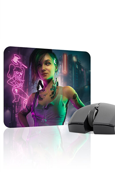mousepad bastir Cyberpunk 2077 Mousepad pentru jocuri din cauciuc cu antialun...