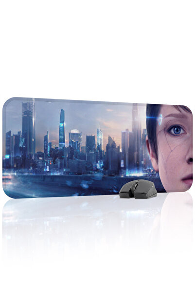mousepad bastir لوحة ماوس الألعاب المطاطية المخيطة من ديترويت بيكوم هومان V4 ...