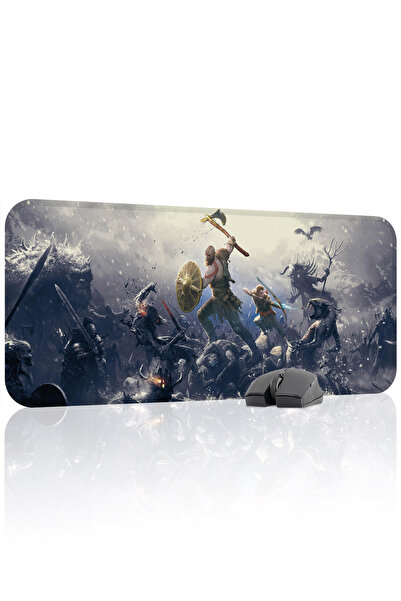 mousepad bastir لوحة ماوس للألعاب من God Of War مانع للانزلاق مصنوعة من المطا...