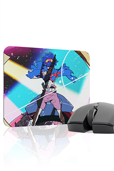 mousepad bastir لوحة ماوس الألعاب المطاطية المخيطة Gurren Lagann مانع للانزلا...