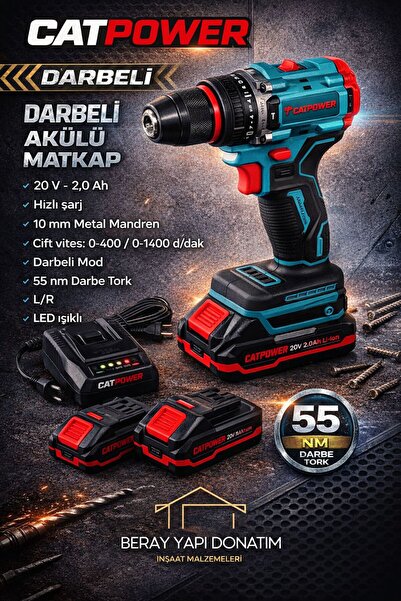 CATPOWER EL ALETLERİ CATPOWER DARBELİ MATKAP