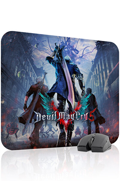 mousepad bastir لوحة ماوس للألعاب من ديفيل ماي كراي مانع للانزلاق مصنوعة من ا...