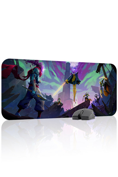 mousepad bastir لوحة ماوس مطاطية للألعاب Dead Cells مانع للانزلاق Stitched Ru...
