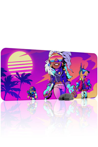 mousepad bastir Brawlhalla antialunecare Mousepad din cauciuc cusut pentru ju...