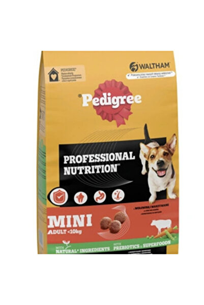 Pedigree Adult Professional Nutrition Mini 12 kg carne de vita si legume
