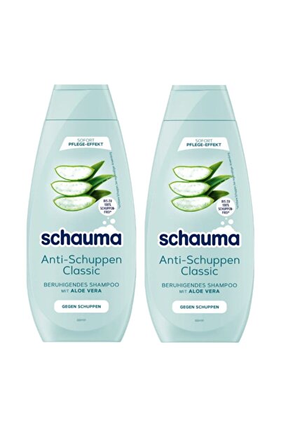 Schauma Anti-Dandruff Shampoo - Preventive, Anti-Schuppen Classic 400 ml X 2 Pcs