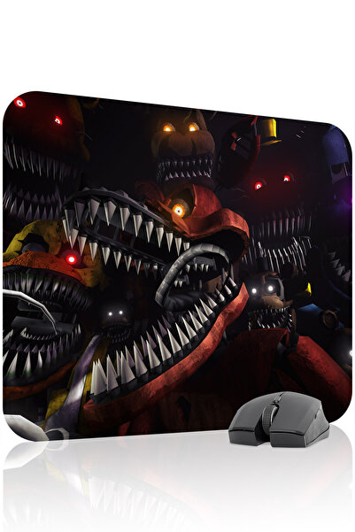 mousepad bastir لوحة ماوس الألعاب المطاطية المخيطة من Five Nights at Freddy's...