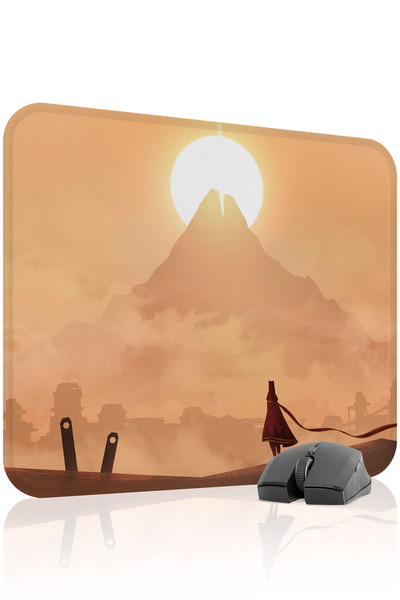 mousepad bastir لوحة ماوس الألعاب المطاطية المخيطة Journey مانع للانزلاق V3 -...