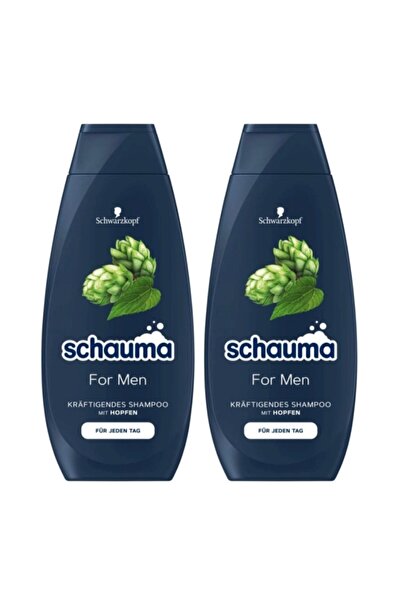 Schauma للرجال، شامبو للرجال 400 مل × 2 قطعة