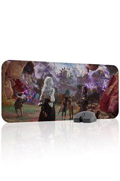 mousepad bastir لوحة ماوس الألعاب المطاطية المخيطة من إكسبيديشن 33 مانع للانز...