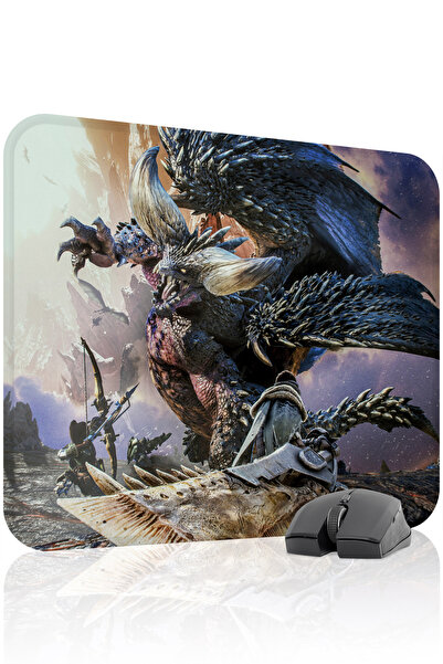 mousepad bastir Monster Hunter: World Stitched Rubber Gaming Mousepad V3 - 48...