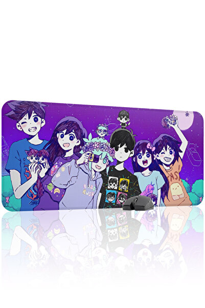 mousepad bastir لوحة ماوس ألعاب مطاطية مخيطة من أوموري مانع للانزلاق V3 - 90x...