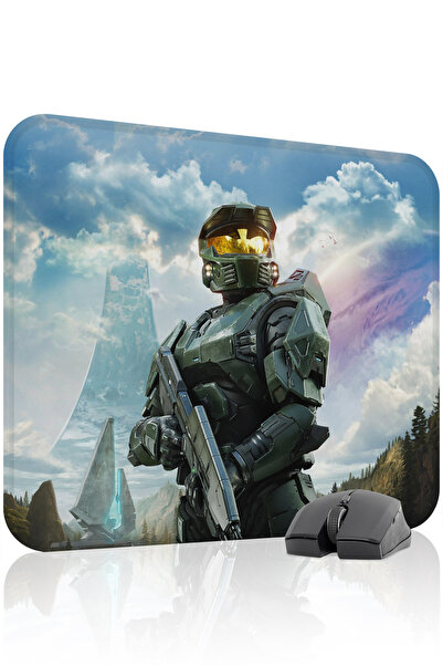 mousepad bastir لوحة ماوس الألعاب المطاطية المخيطة من هالو مانع للانزلاق V1 -...