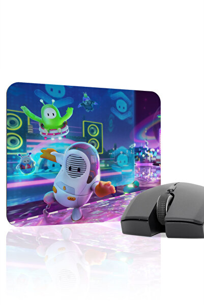 mousepad bastir لوحة ماوس مطاطية مخيطة من Fall Guys مانع للانزلاق V1 - 22X18 ...