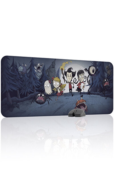mousepad bastir لوحة ماوس الألعاب المطاطية المخيطة V5 من Don't Starve مانع لل...