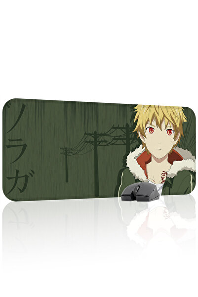 mousepad bastir Noragami Αντιολισθητικό Ραμμένο λαστιχένιο mousepad παιχνιδιώ...