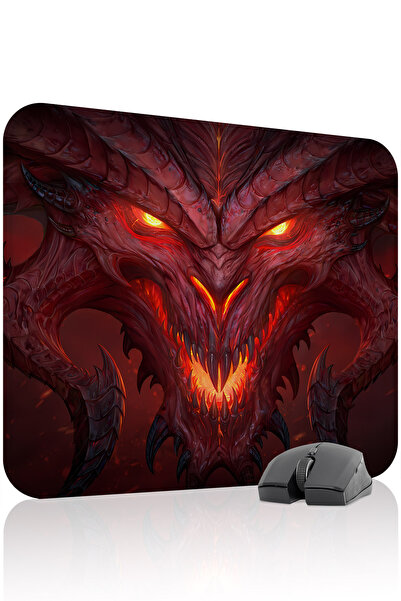 mousepad bastir Diablo Protivklizno prošivena gumena gaming podloga za miša V...