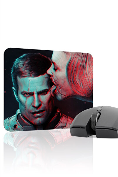 mousepad bastir لوحة ماوس الألعاب المطاطية المخيطة من وولفنشتاين مانع للانزلا...