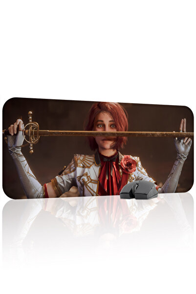 mousepad bastir لوحة ماوس الألعاب المطاطية المخيطة من إكسبيديشن 33 مانع للانز...