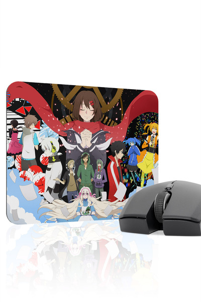 mousepad bastir لوحة ماوس الألعاب المطاطية المخيطة من Kagerou Project مانع لل...