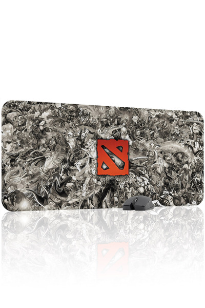 mousepad bastir Dota 2 antialunecare Mousepad pentru jucători din cauciuc cus...
