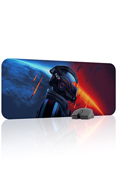 mousepad bastir لوحة ماوس الألعاب المطاطية Mass Effect مانع للانزلاق V1 - 70x...