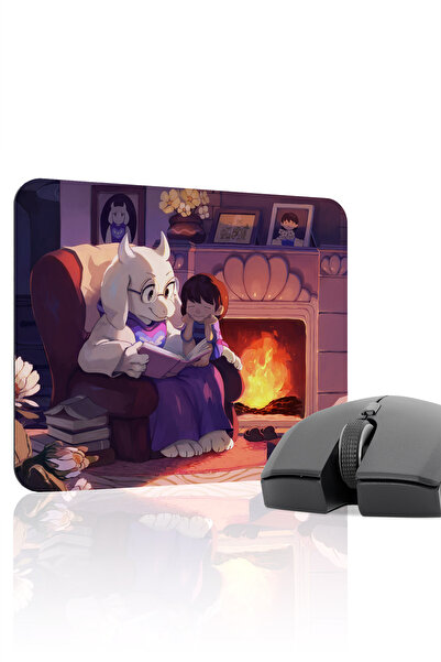 mousepad bastir Undertale مانع للانزلاق Dikişli Rubber Gaming Mousepad V5 - 2...