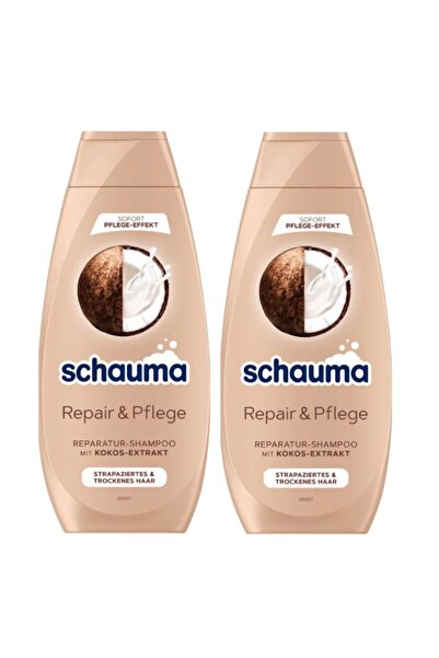 Schauma Repair & Care Shampoo, Repair&Pflege 400 ml X 2 Pieces