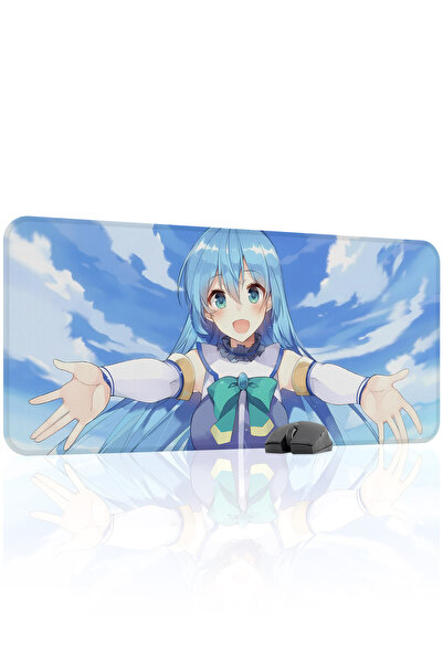 mousepad bastir KonoSuba Αντιολισθητικό Ραμμένο λαστιχένιο mousepad για παιχν...
