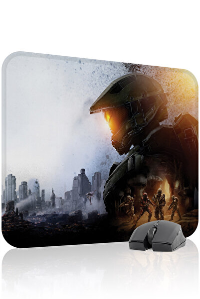 mousepad bastir لوحة ماوس الألعاب المطاطية المخيطة من هالو مانع للانزلاق V5 -...