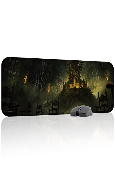 mousepad bastir لوحة ماوس للألعاب من Demon's Souls مانع للانزلاق مصنوعة من ال...