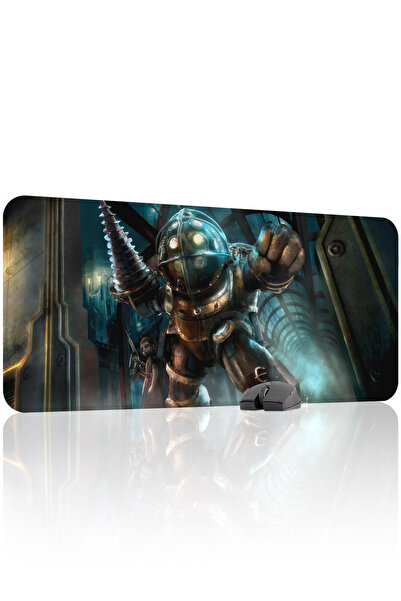 mousepad bastir Bioshock antialunecare Mousepad pentru jocuri din cauciuc cus...