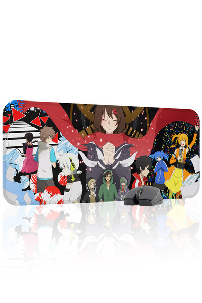 mousepad bastir لوحة ماوس الألعاب المطاطية المخيطة من Kagerou Project مانع لل...