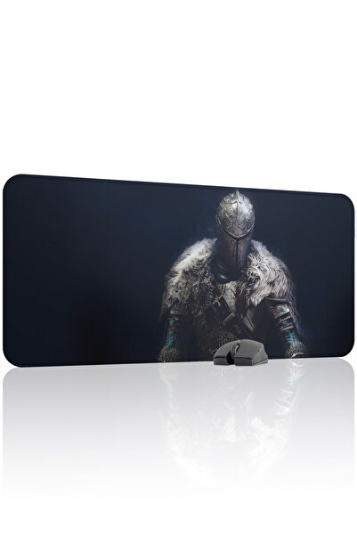 mousepad bastir لوحة ماوس الألعاب المطاطية ذات مانع للانزلاق خياطة من Dark So...
