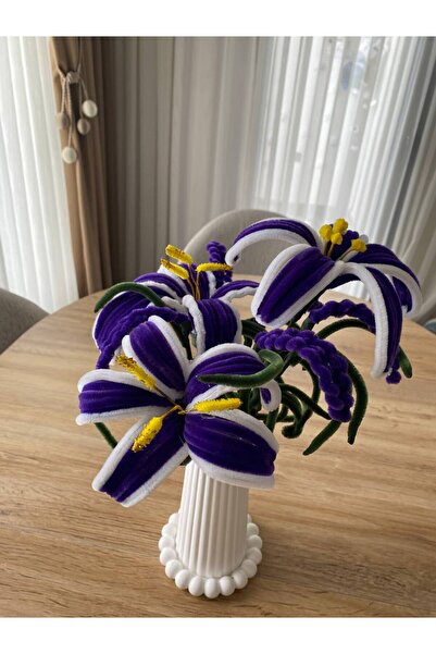 HanimLoop Pastel Lilyum , Zambak , Sümbül , Manolya , Papatya , Lale Şönil Va...