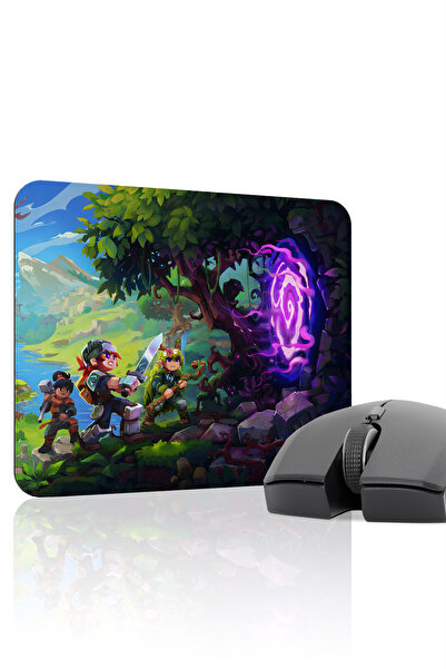mousepad bastir لوحة ماوس للألعاب من Hytale مانع للانزلاق مصنوعة من المطاط ال...