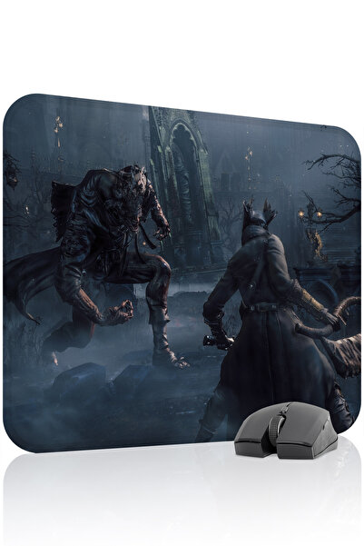 mousepad bastir لوحة ماوس الألعاب المطاطية ذات مانع للانزلاق خياطة من Bloodbo...