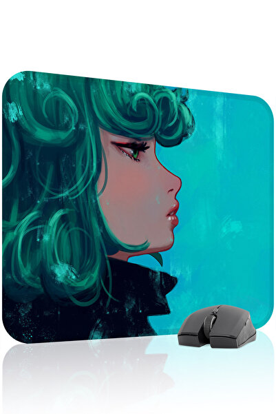 mousepad bastir لوحة ماوس الألعاب المطاطية المخيطة من ون بونش مان مانع للانزل...