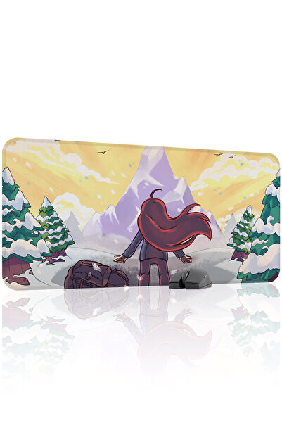 mousepad bastir Celeste مانع للانزلاق Dikişli Kauçuk Oyuncu Mousepad V1 - 90x...